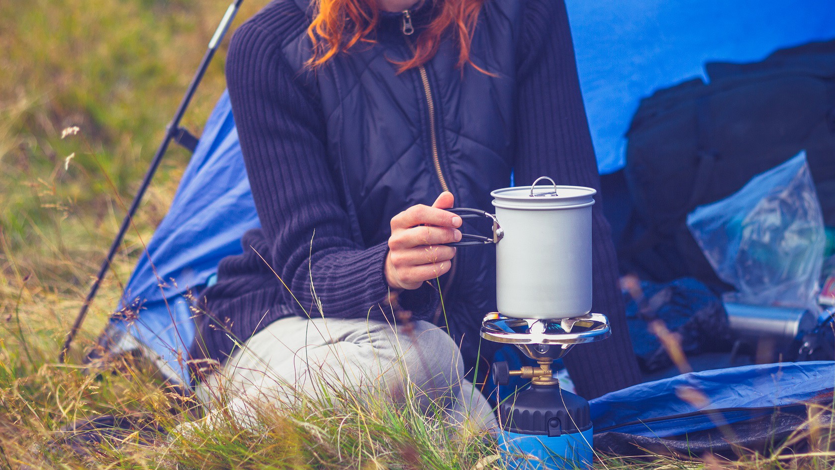 Young people during a youth expedition